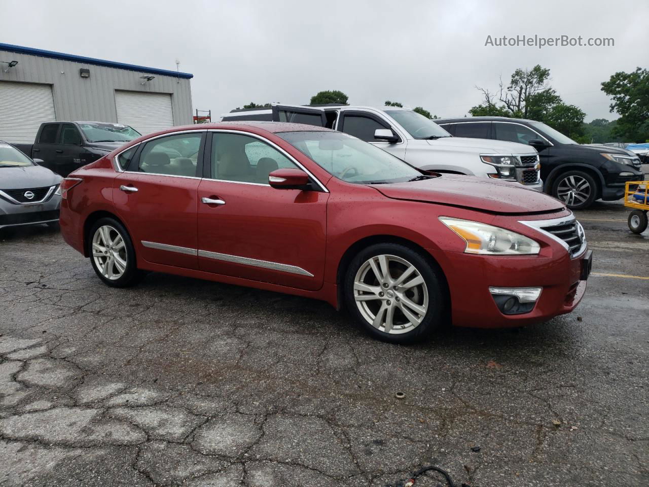 2014 Nissan Altima 3.5s Red vin: 1N4BL3AP8EC266746