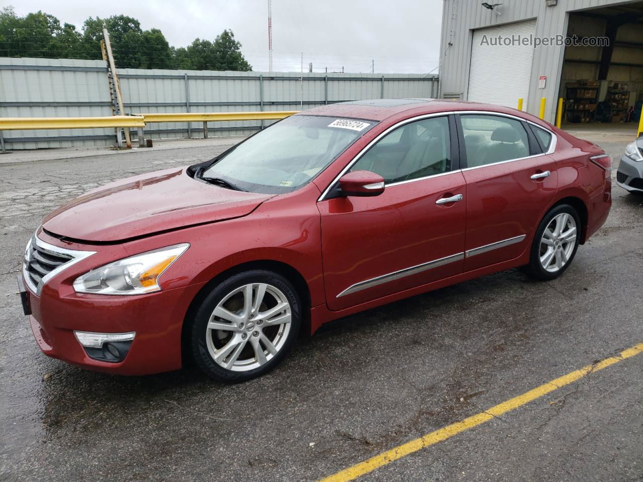 2014 Nissan Altima 3.5s Red vin: 1N4BL3AP8EC266746