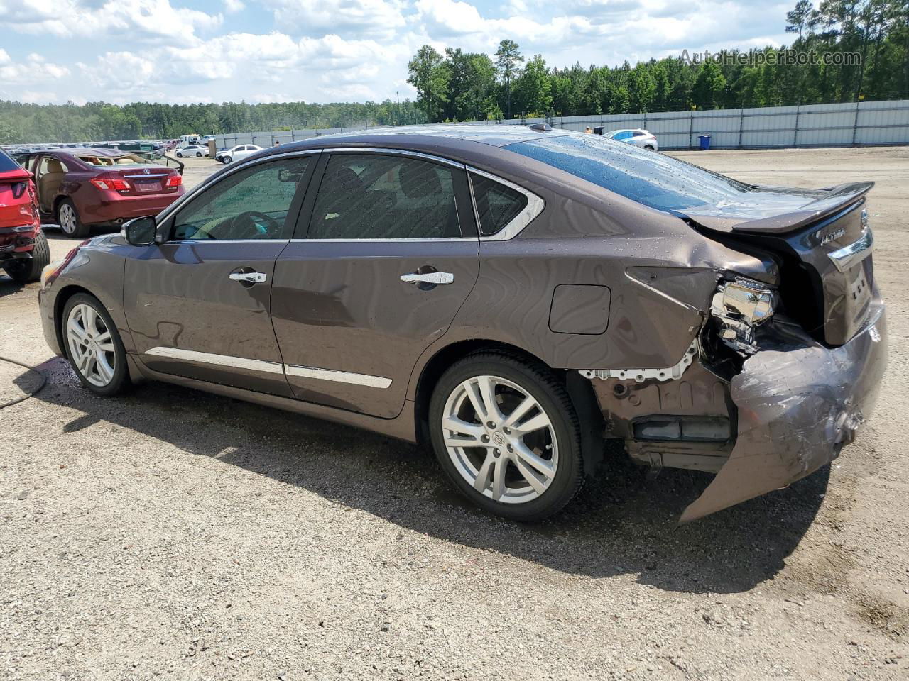 2015 Nissan Altima 3.5s Gold vin: 1N4BL3AP8FC171895