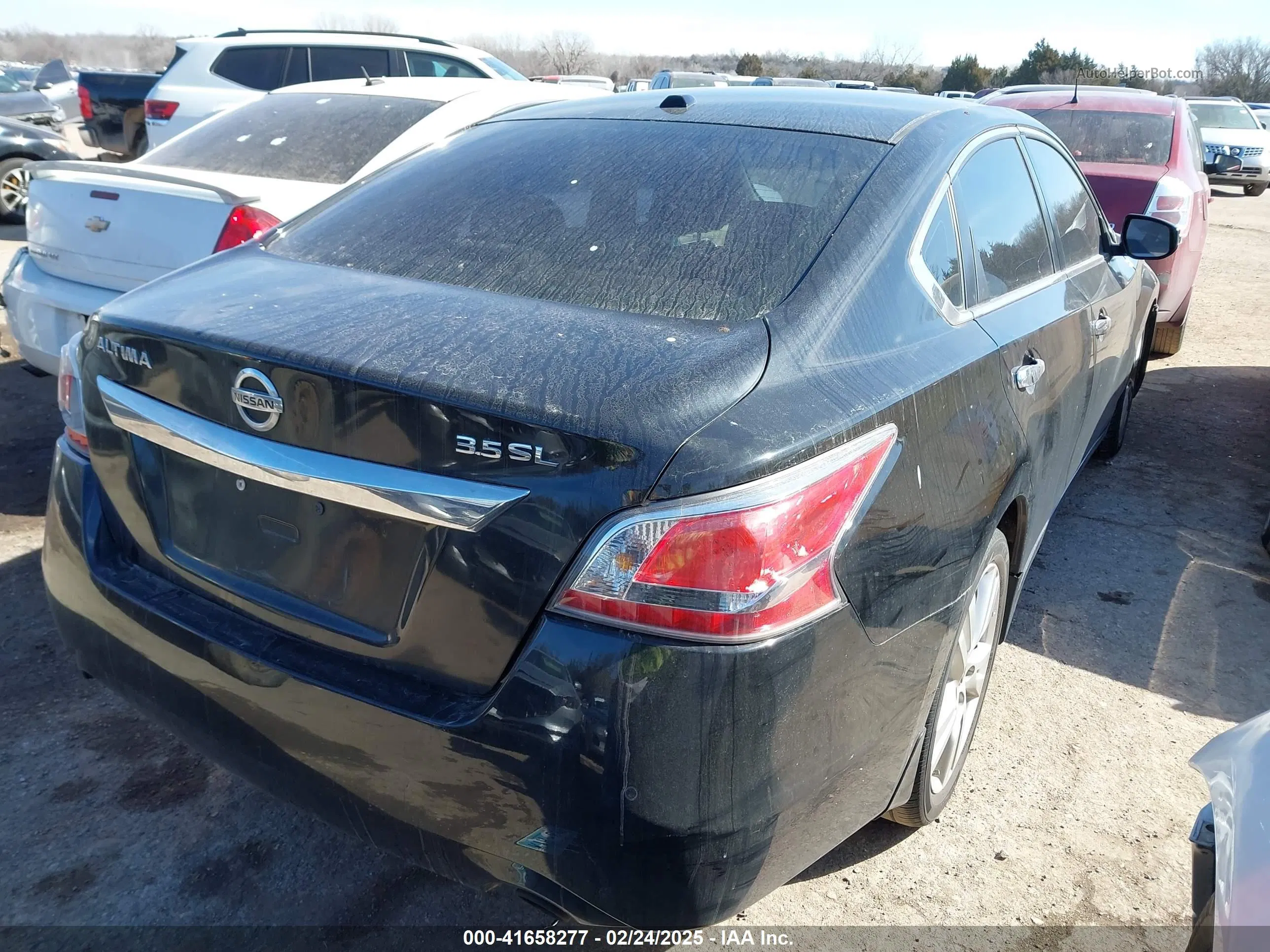 2015 Nissan Altima 3.5 Sl Черный vin: 1N4BL3AP8FC419739