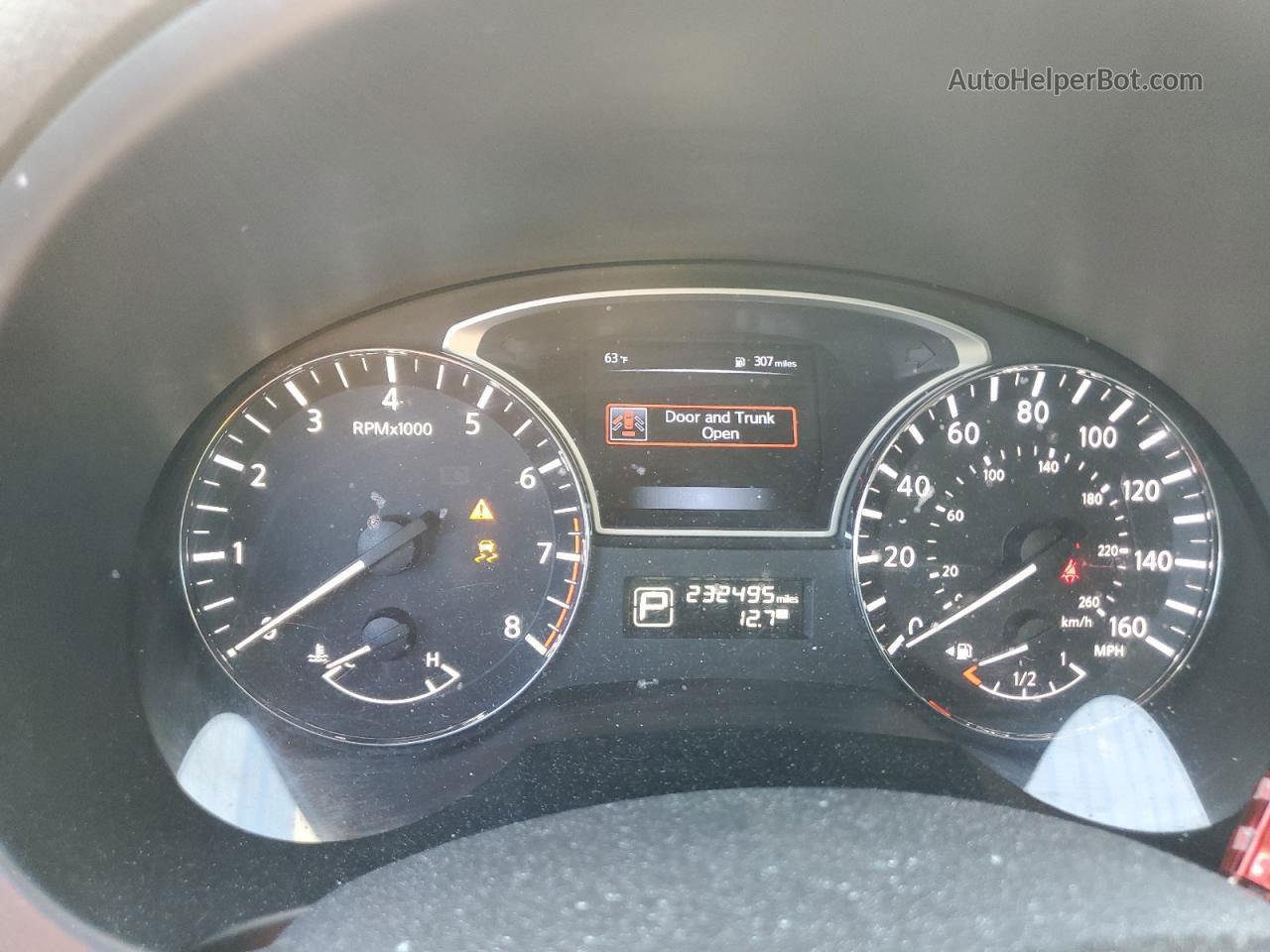 2015 Nissan Altima 3.5s Серый vin: 1N4BL3AP8FC488429