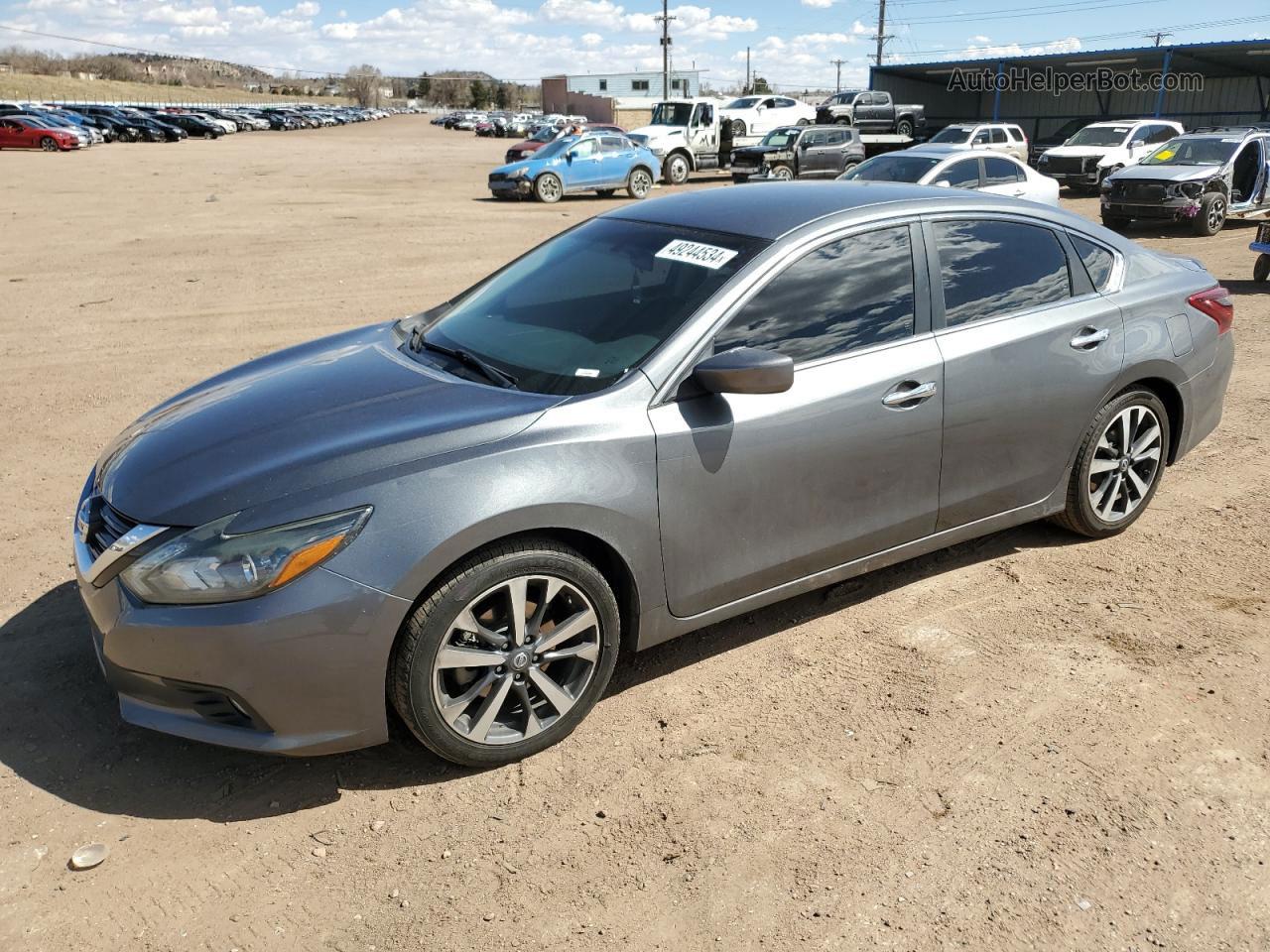 2017 Nissan Altima 3.5sl Серебряный vin: 1N4BL3AP8HC153304