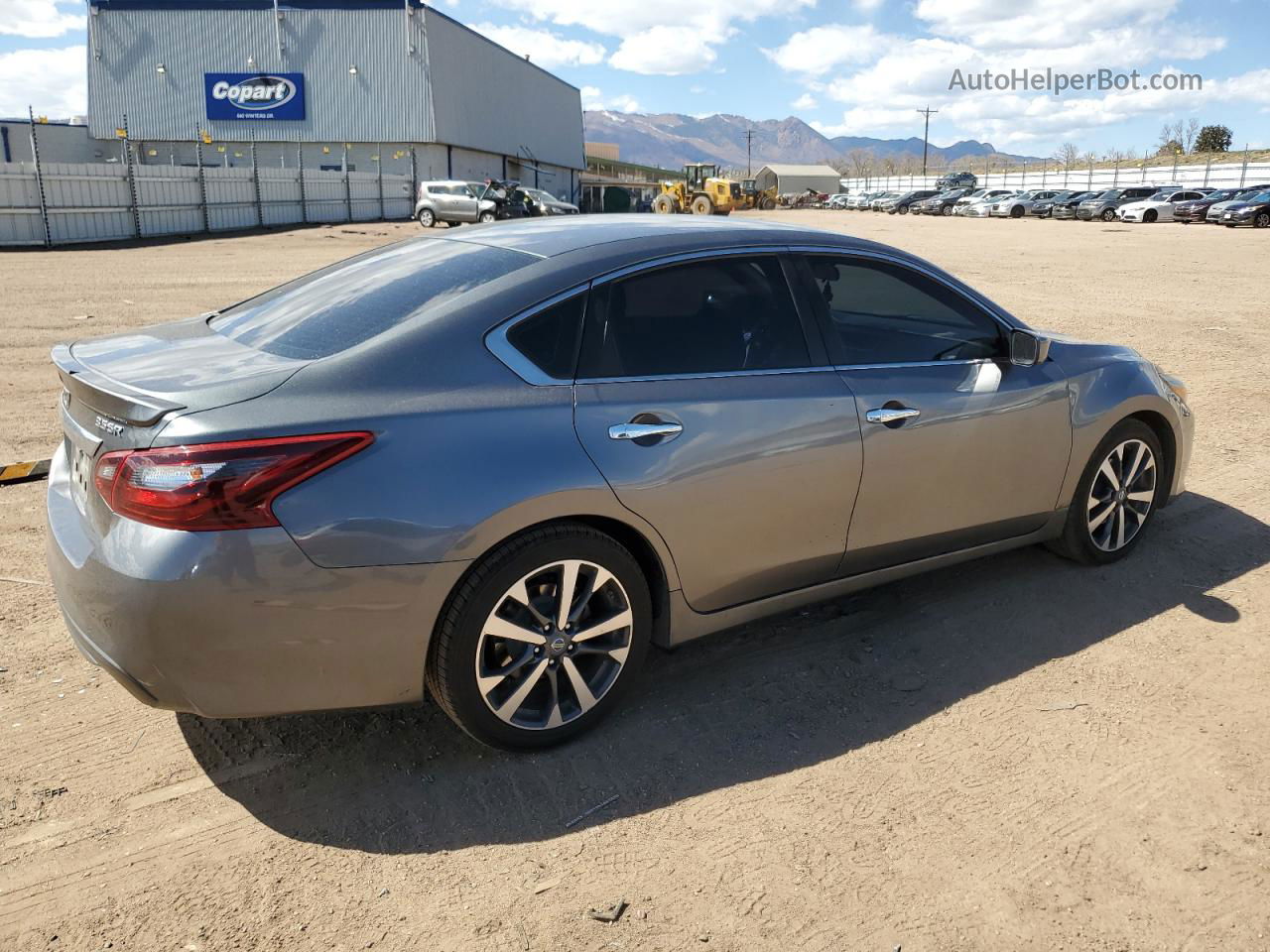 2017 Nissan Altima 3.5sl Серебряный vin: 1N4BL3AP8HC153304