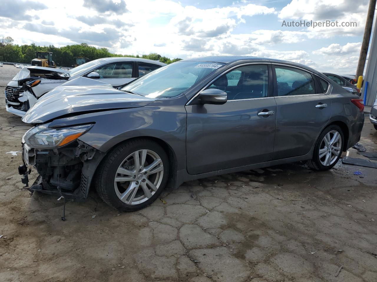 2016 Nissan Altima 3.5sl Gray vin: 1N4BL3AP9GC290427