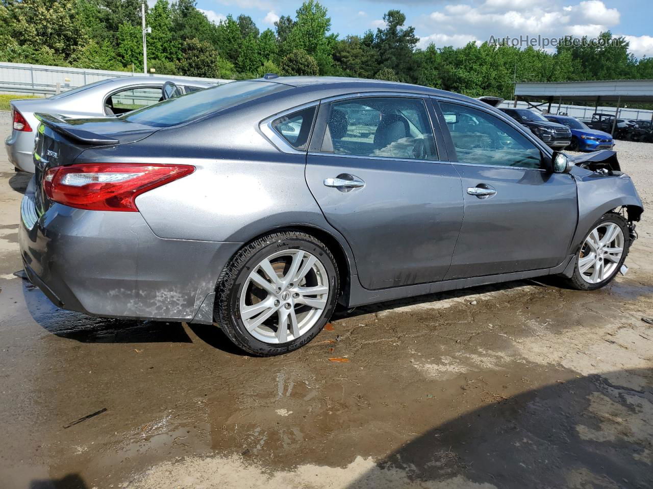 2016 Nissan Altima 3.5sl Gray vin: 1N4BL3AP9GC290427