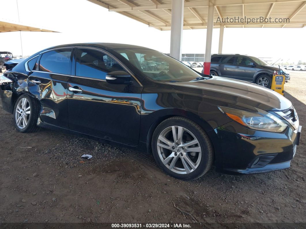 2017 Nissan Altima 3.5 Sl Black vin: 1N4BL3AP9HC177501