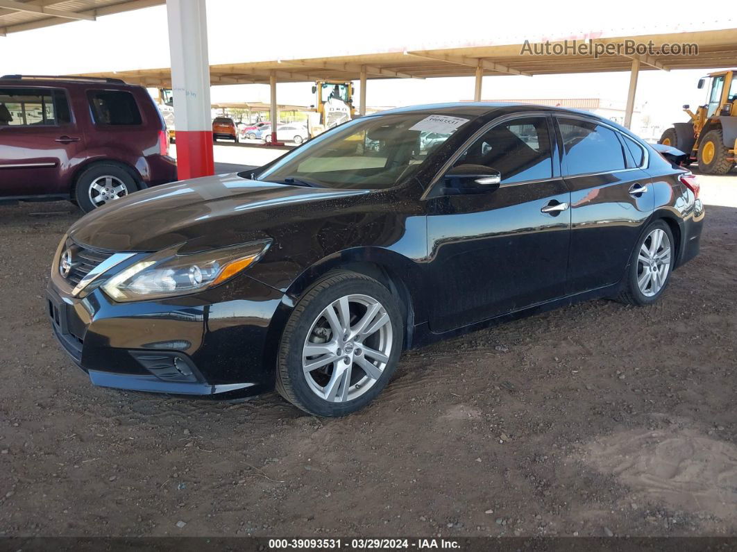 2017 Nissan Altima 3.5 Sl Black vin: 1N4BL3AP9HC177501