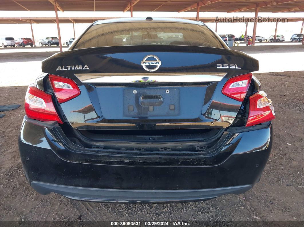 2017 Nissan Altima 3.5 Sl Black vin: 1N4BL3AP9HC177501