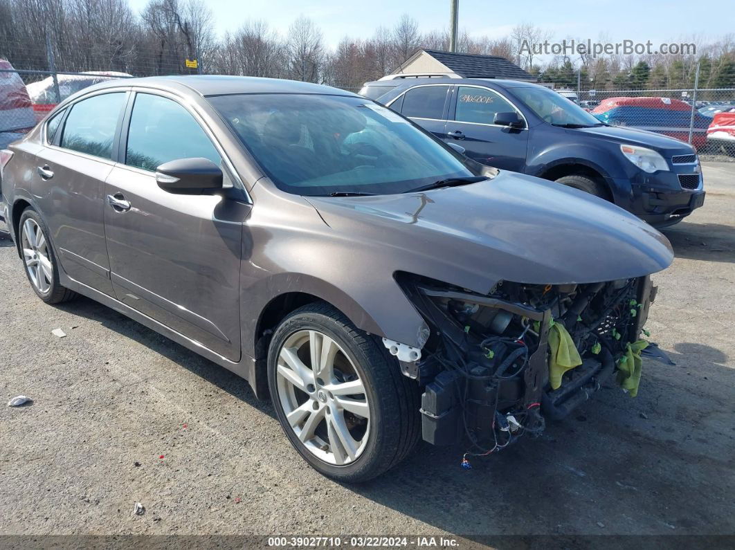 2015 Nissan Altima 3.5 Sl Brown vin: 1N4BL3APXFC149347