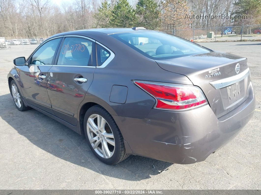 2015 Nissan Altima 3.5 Sl Brown vin: 1N4BL3APXFC149347