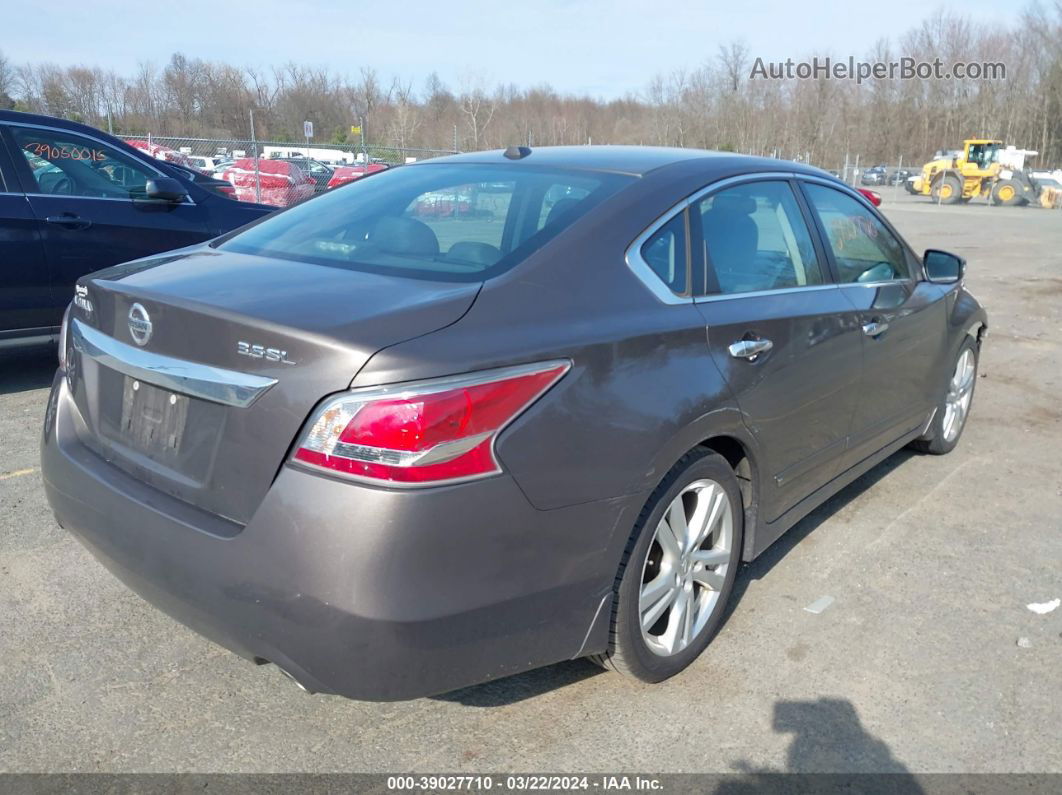 2015 Nissan Altima 3.5 Sl Brown vin: 1N4BL3APXFC149347