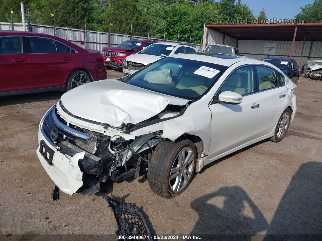 2015 Nissan Altima 3.5 Sl White vin: 1N4BL3APXFC211944