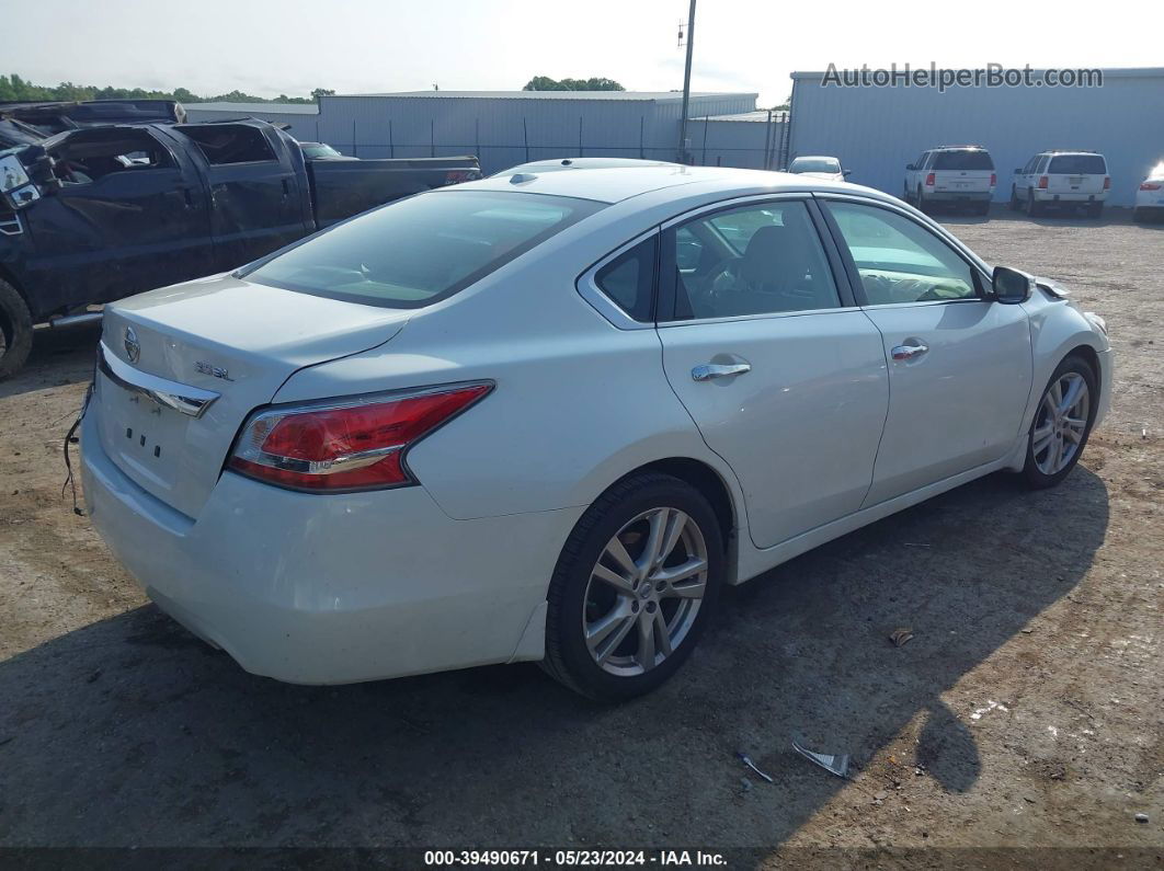 2015 Nissan Altima 3.5 Sl White vin: 1N4BL3APXFC211944