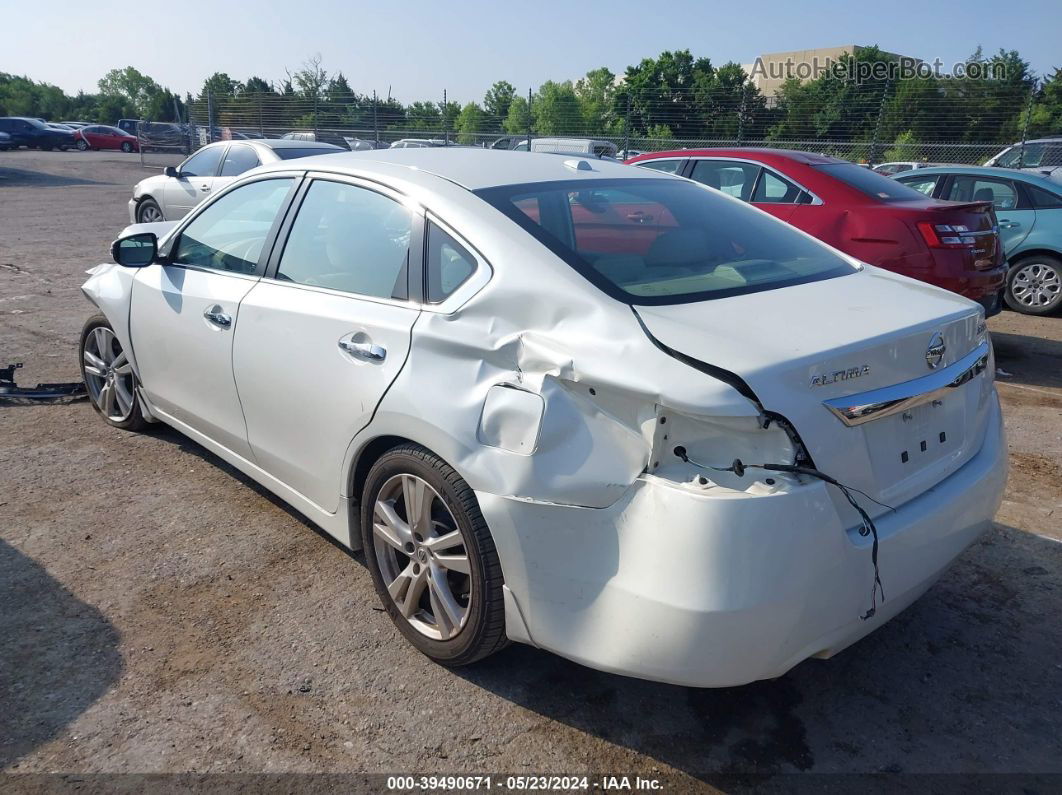 2015 Nissan Altima 3.5 Sl White vin: 1N4BL3APXFC211944