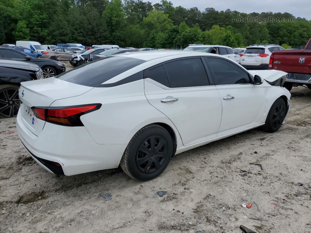 2020 Nissan Altima S White vin: 1N4BL4BV0LC235586