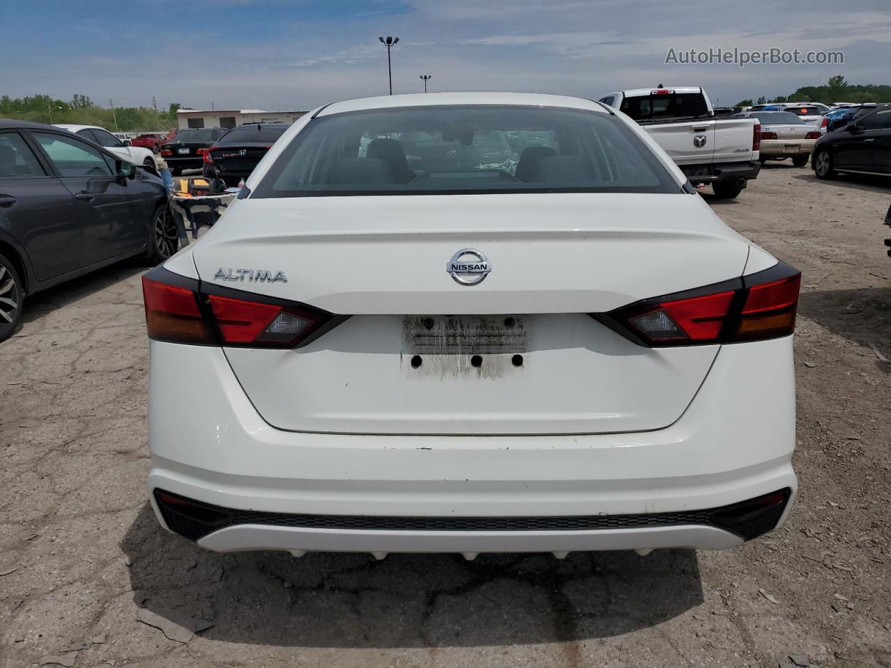 2021 Nissan Altima S White vin: 1N4BL4BV0MN381816