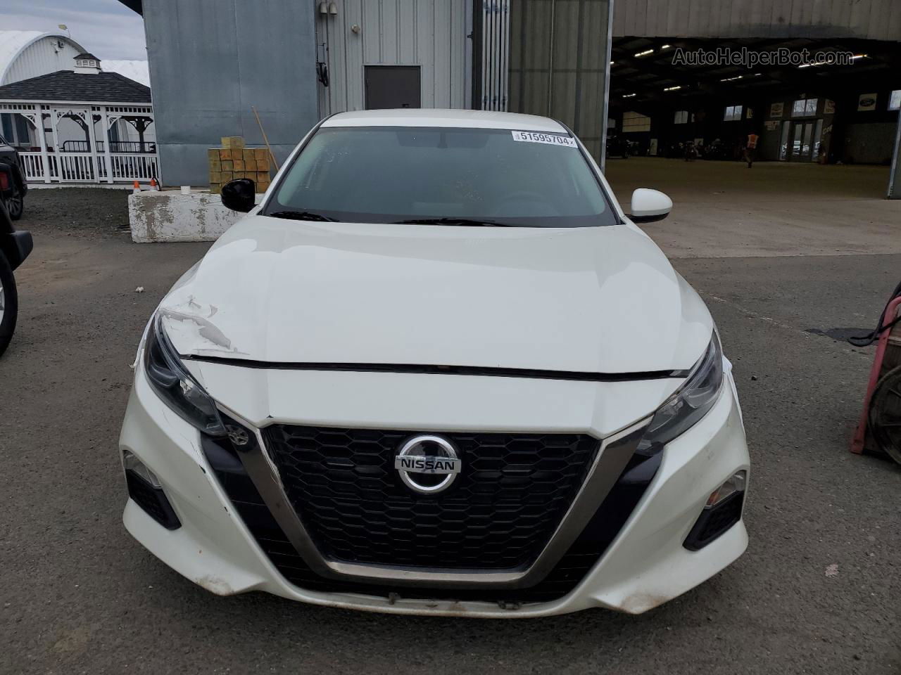 2019 Nissan Altima S Белый vin: 1N4BL4BV1KC138959