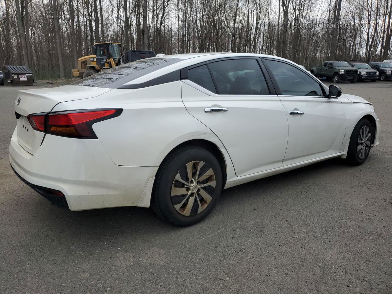 2019 Nissan Altima S Белый vin: 1N4BL4BV1KC138959