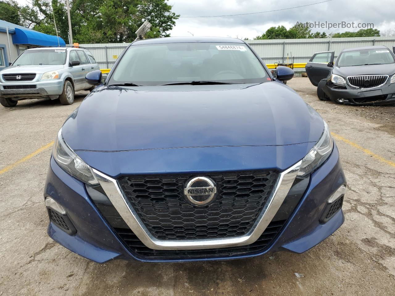 2019 Nissan Altima S Синий vin: 1N4BL4BV1KC195842