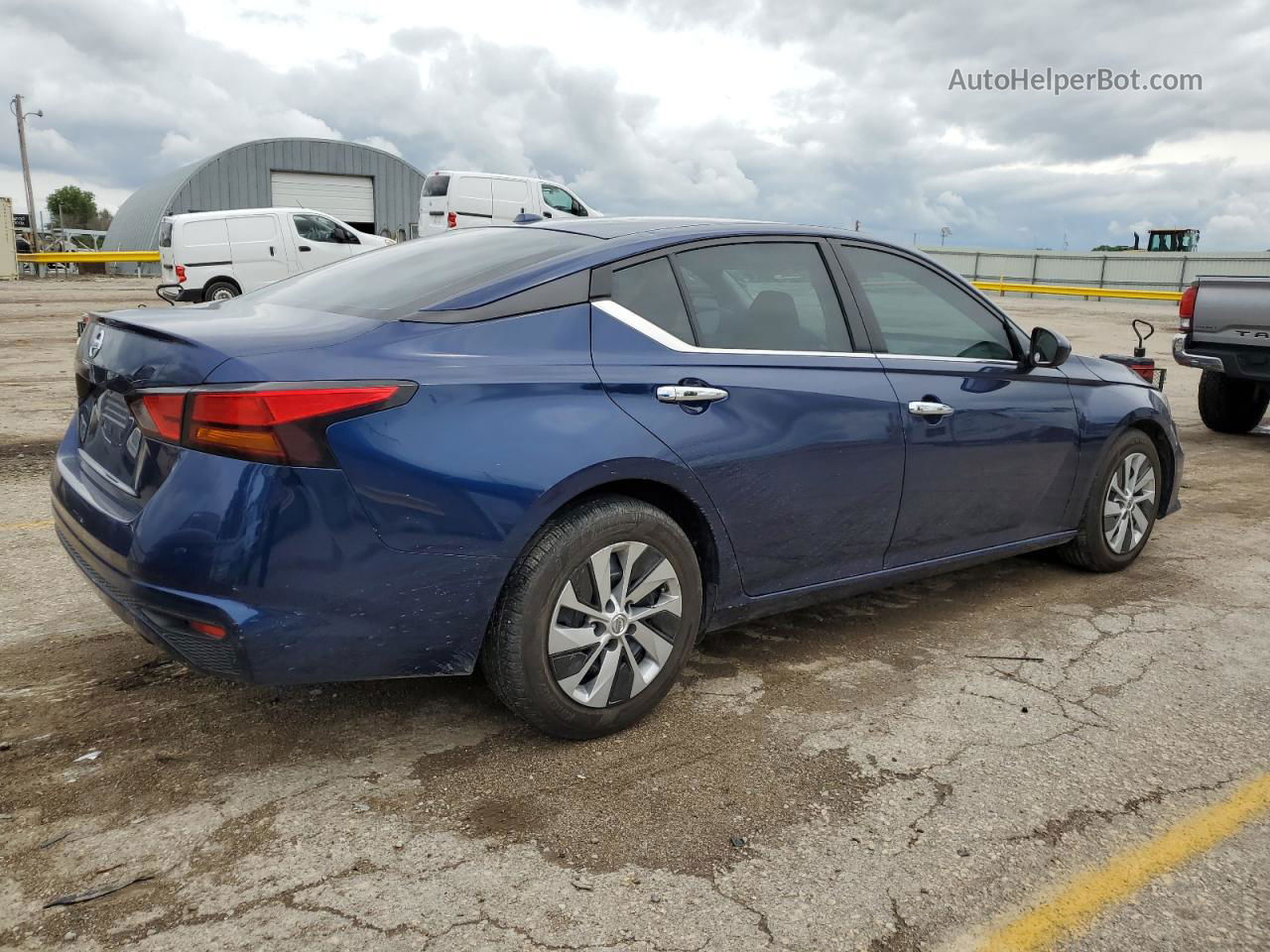 2019 Nissan Altima S Синий vin: 1N4BL4BV1KC195842