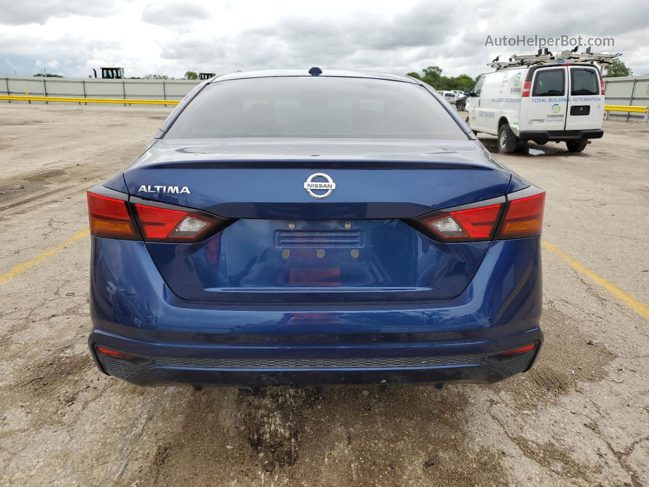 2019 Nissan Altima S Синий vin: 1N4BL4BV1KC195842