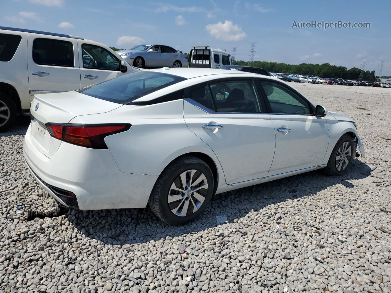 2019 Nissan Altima S White vin: 1N4BL4BV1KC198482