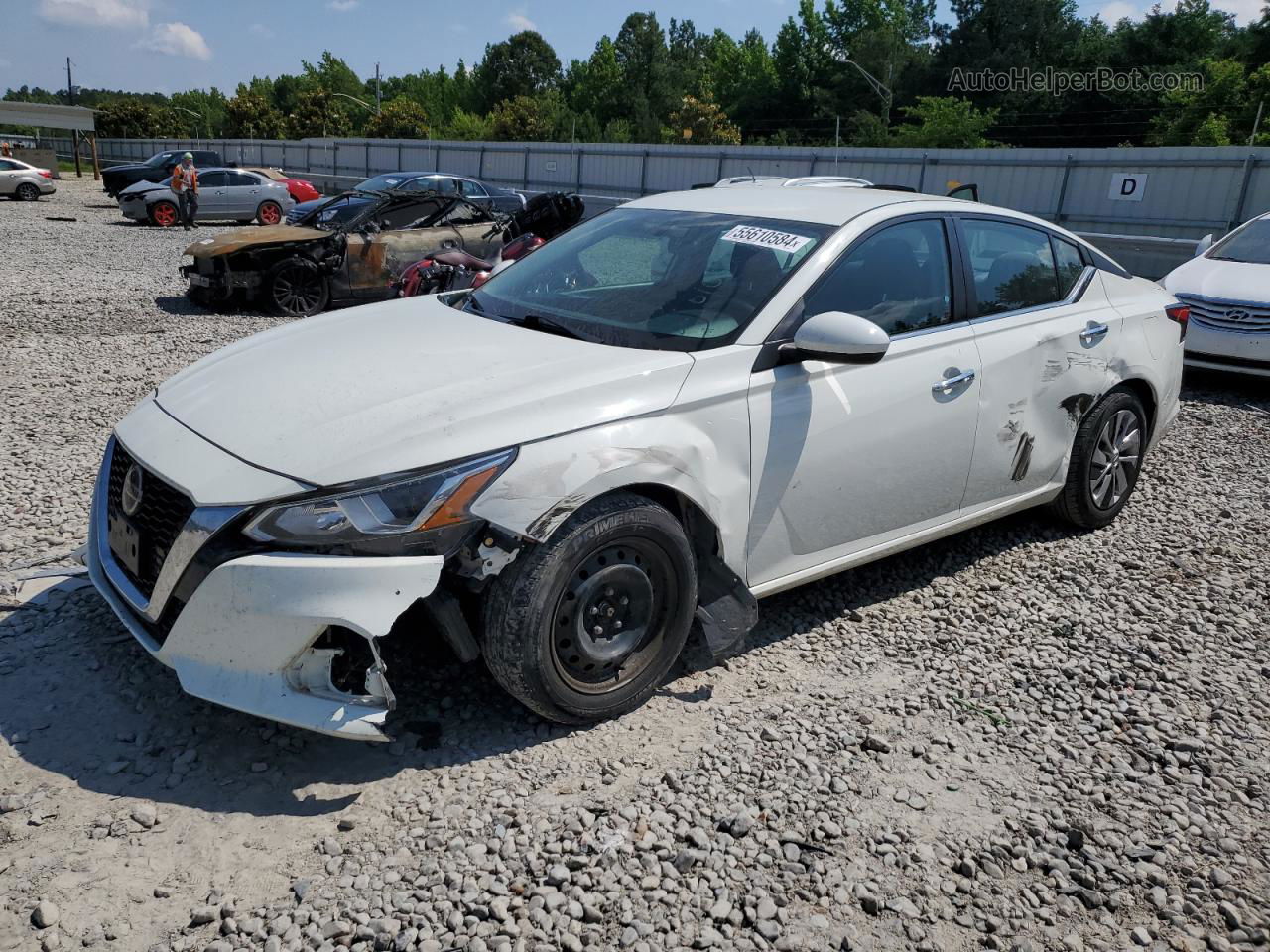 2019 Nissan Altima S White vin: 1N4BL4BV1KC198482