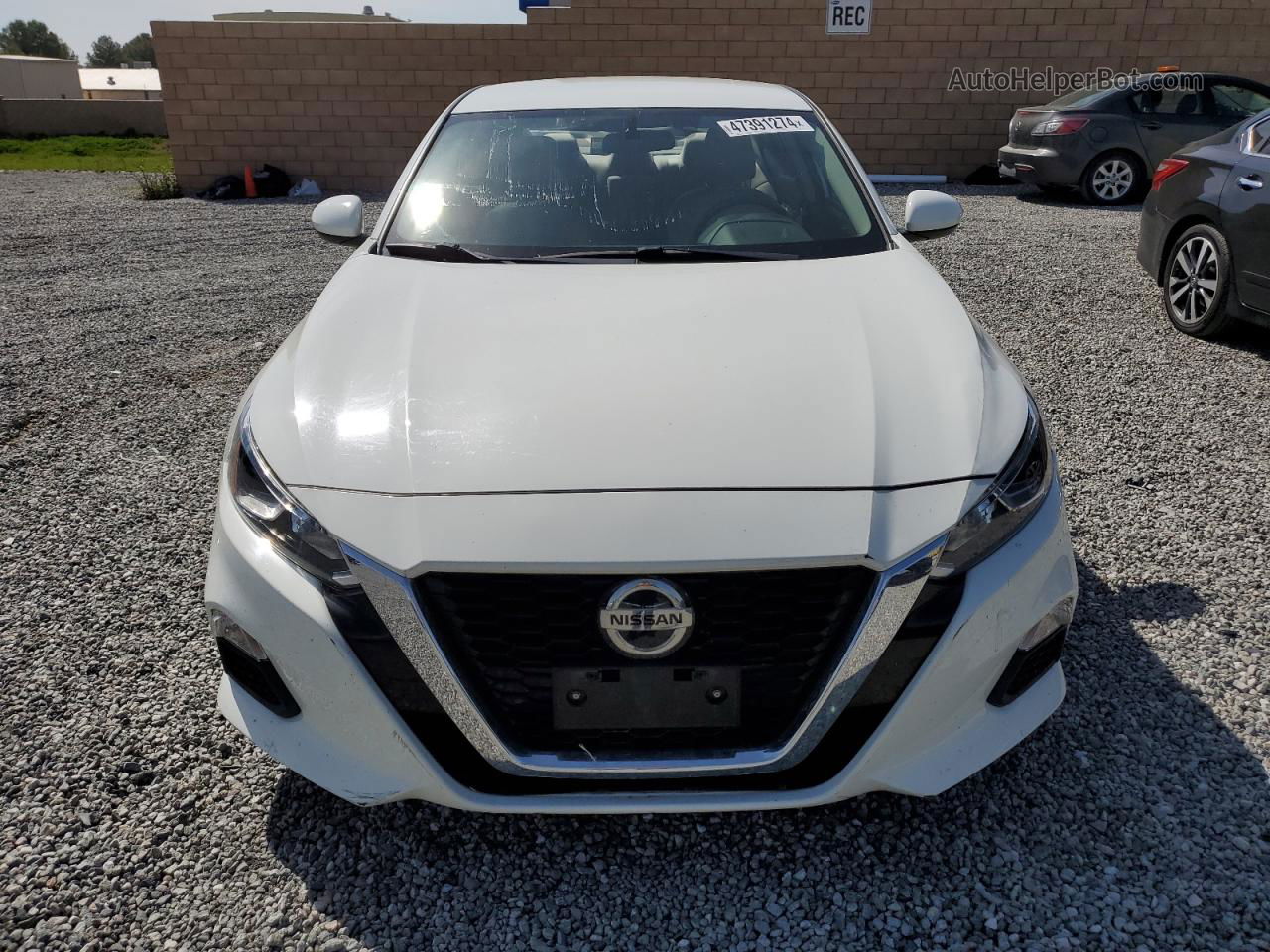 2020 Nissan Altima S White vin: 1N4BL4BV1LC114744