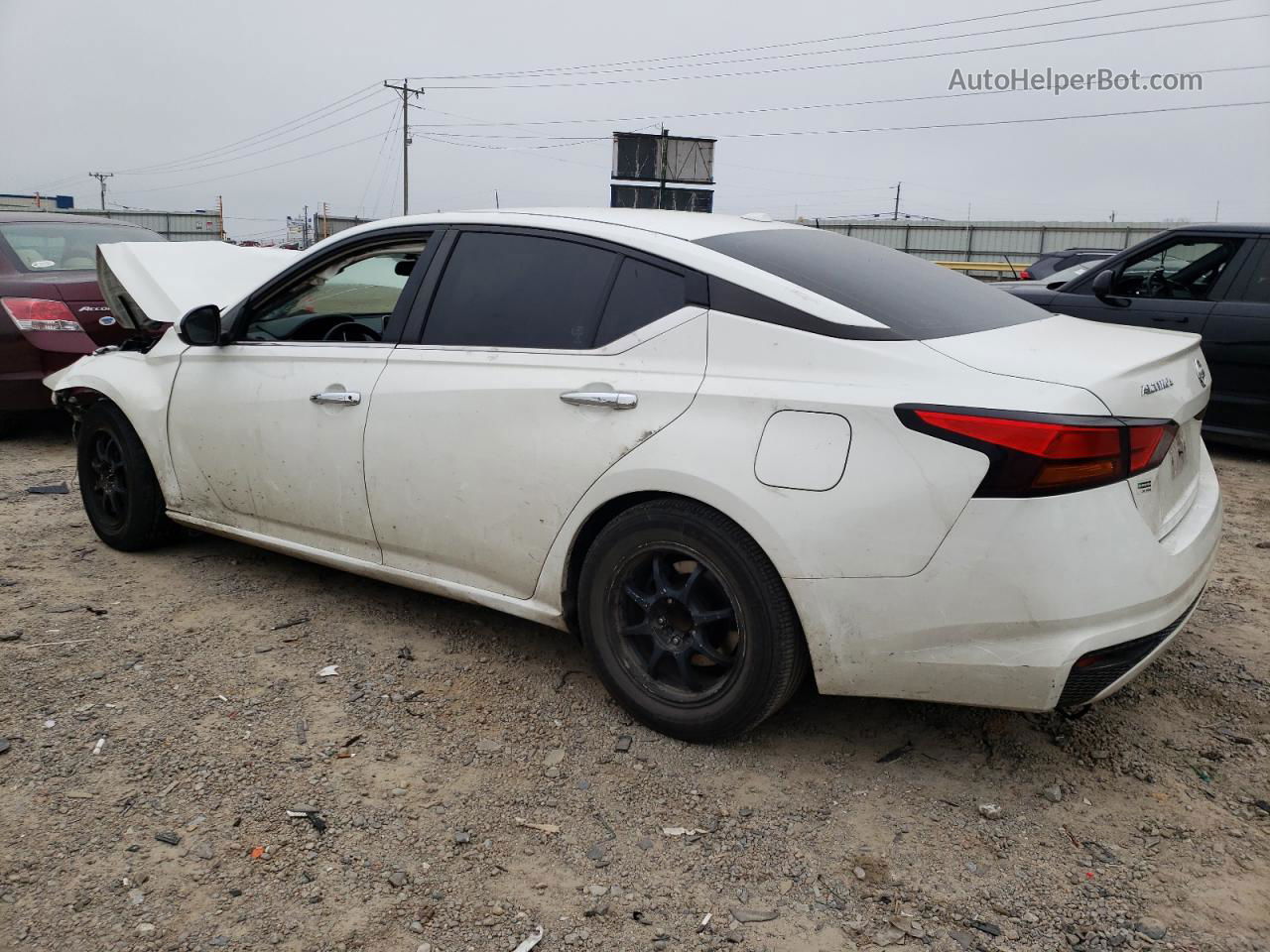 2020 Nissan Altima S White vin: 1N4BL4BV1LC214603