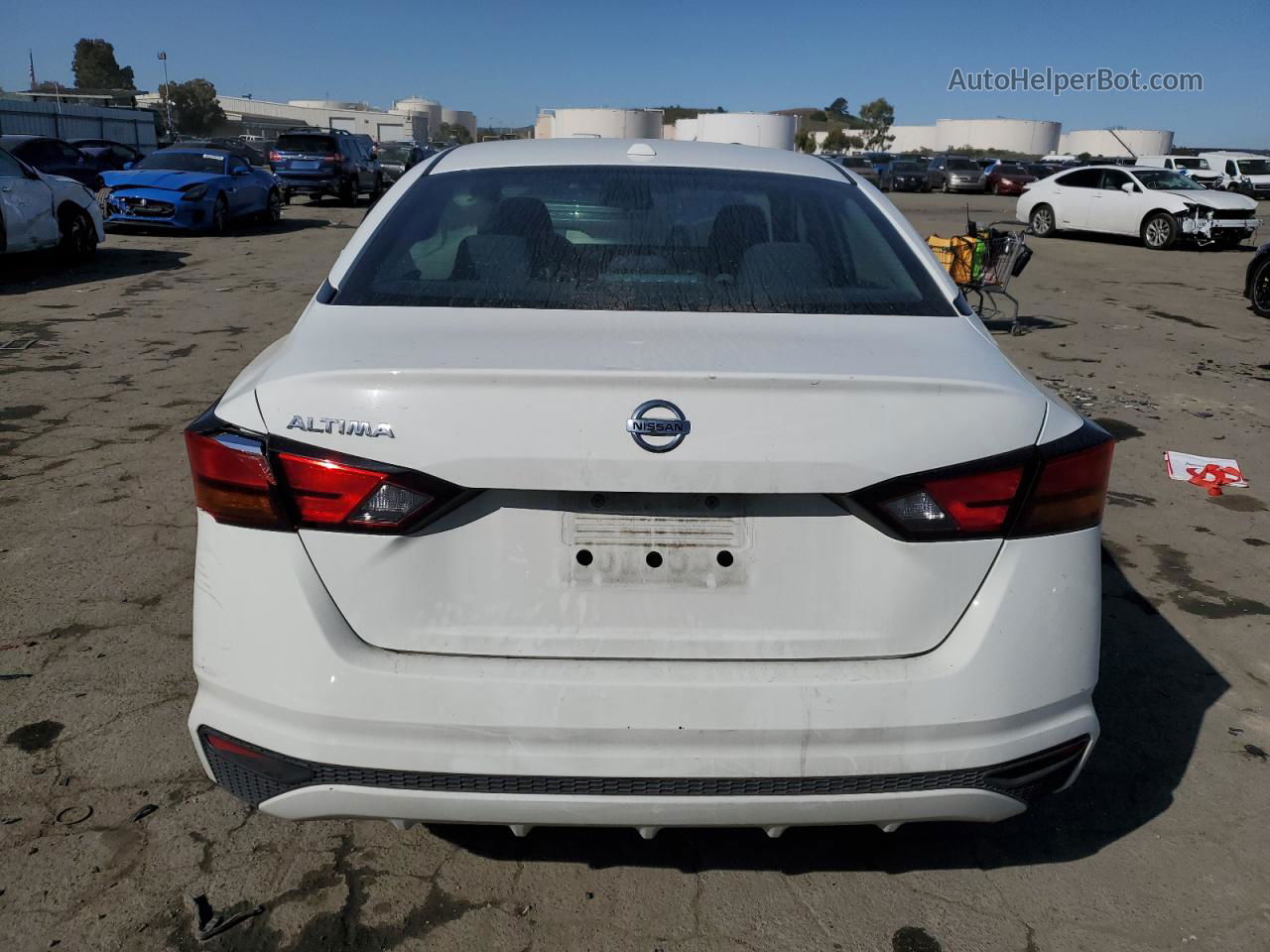 2020 Nissan Altima S White vin: 1N4BL4BV1LC285199