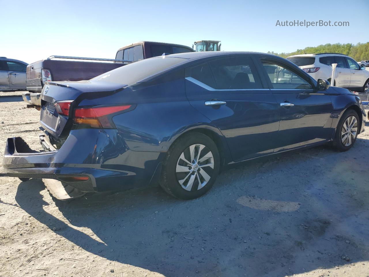 2019 Nissan Altima S Blue vin: 1N4BL4BV2KC121877