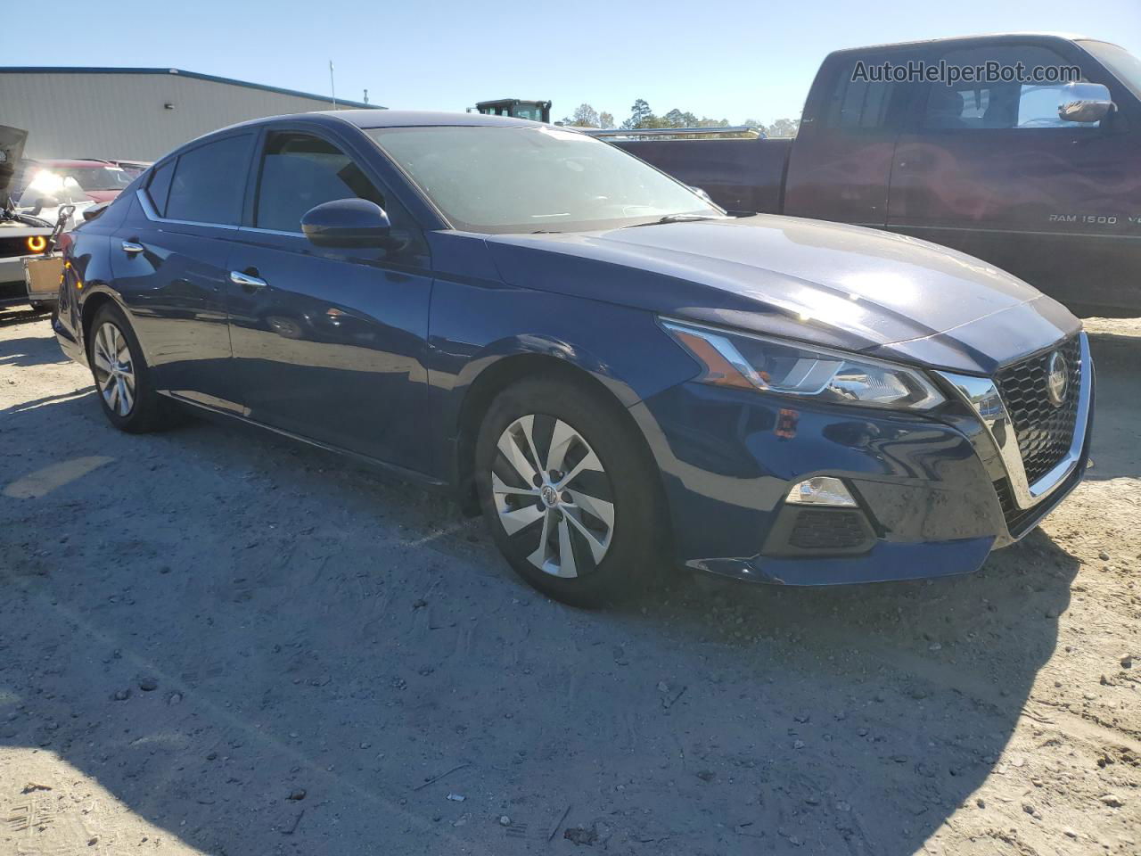 2019 Nissan Altima S Blue vin: 1N4BL4BV2KC121877