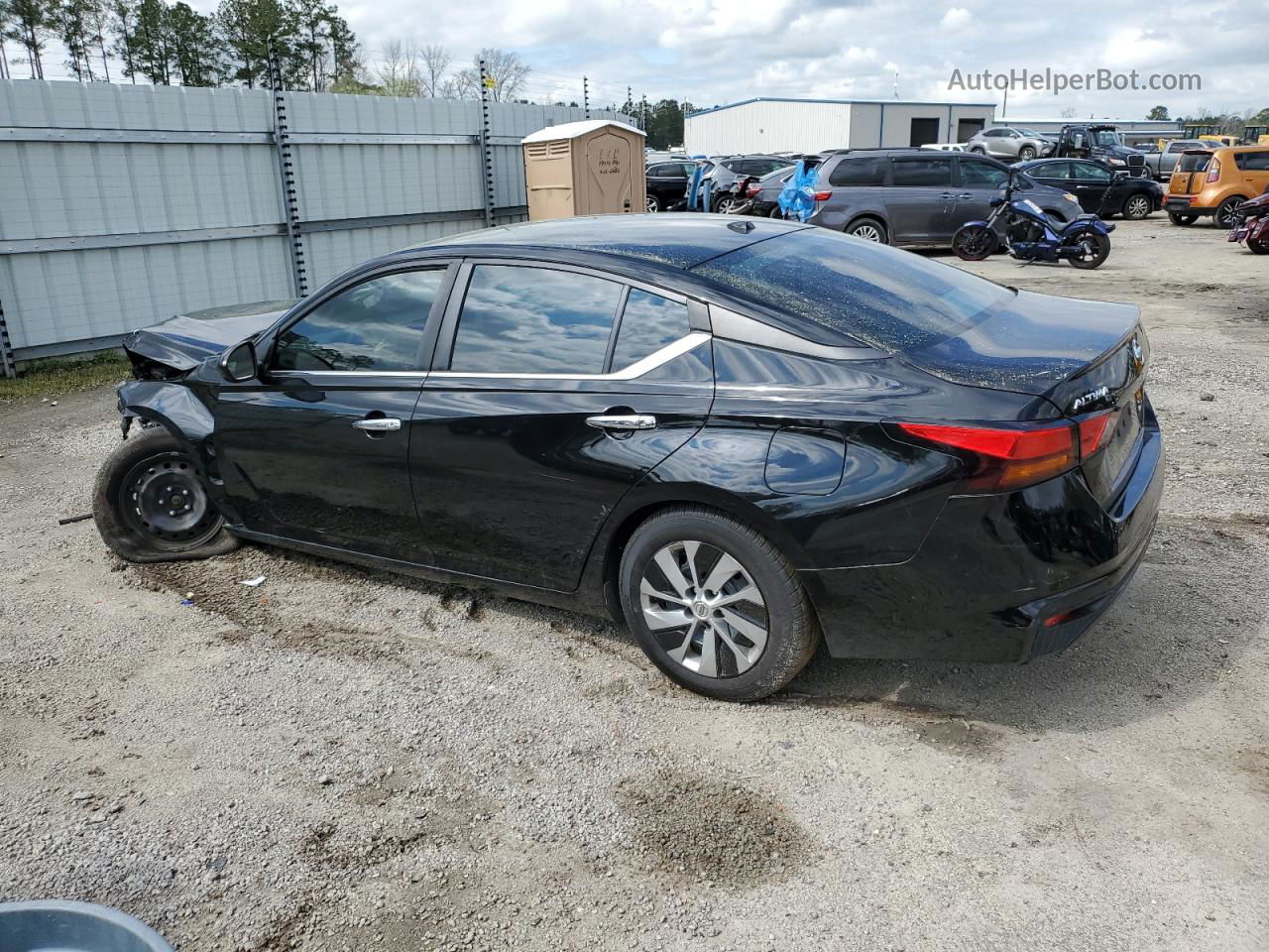 2019 Nissan Altima S Черный vin: 1N4BL4BV2KC145726