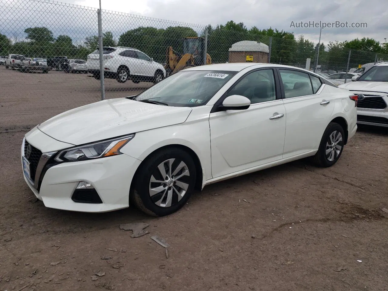 2019 Nissan Altima S White vin: 1N4BL4BV2KC239623