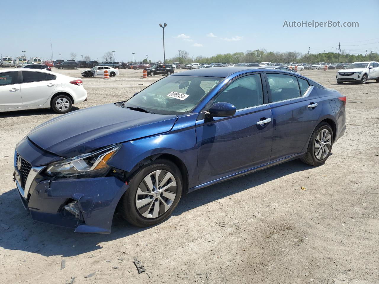 2019 Nissan Altima S Blue vin: 1N4BL4BV2KC245325