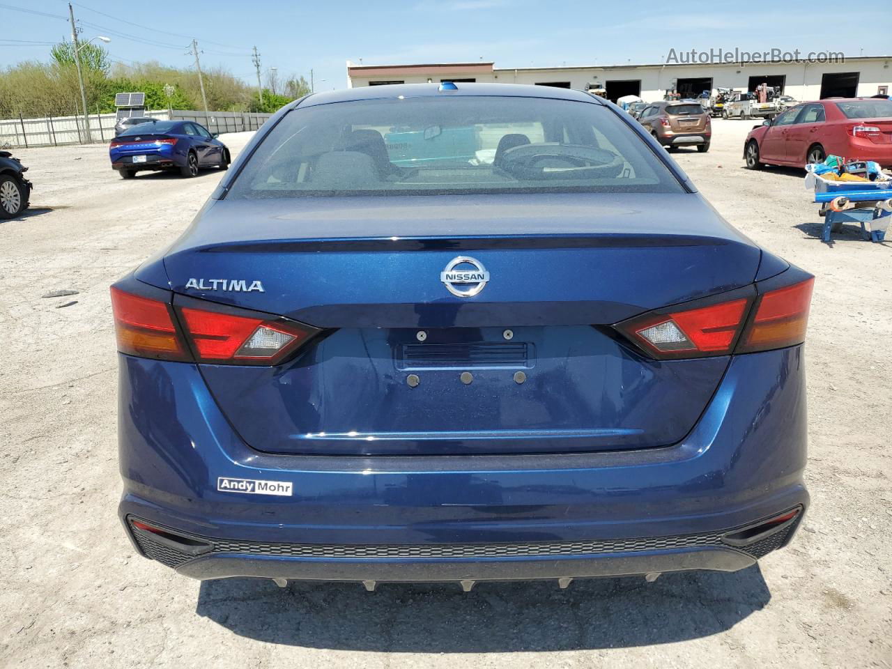 2019 Nissan Altima S Blue vin: 1N4BL4BV2KC245325