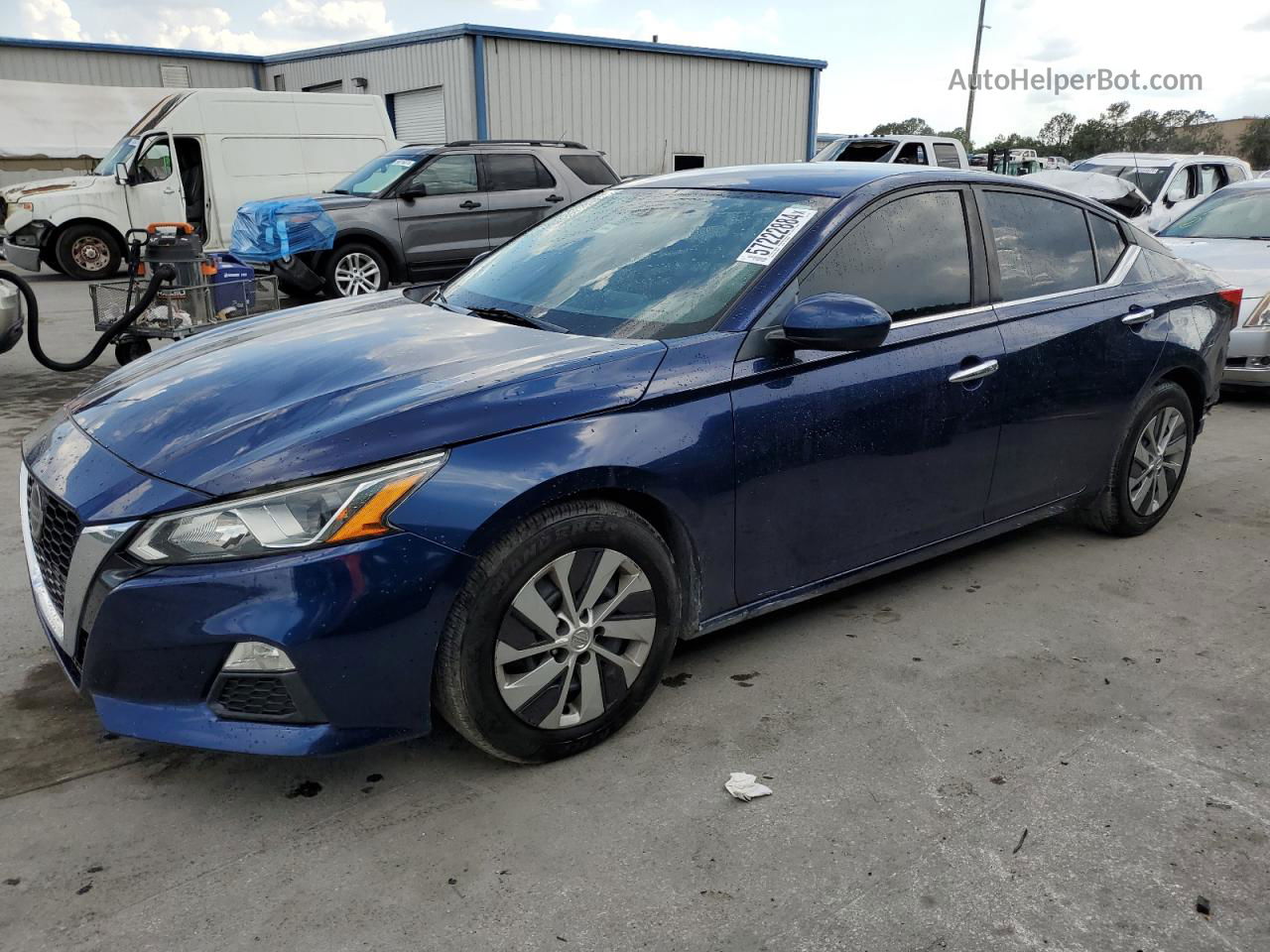 2019 Nissan Altima S Blue vin: 1N4BL4BV2KN311392