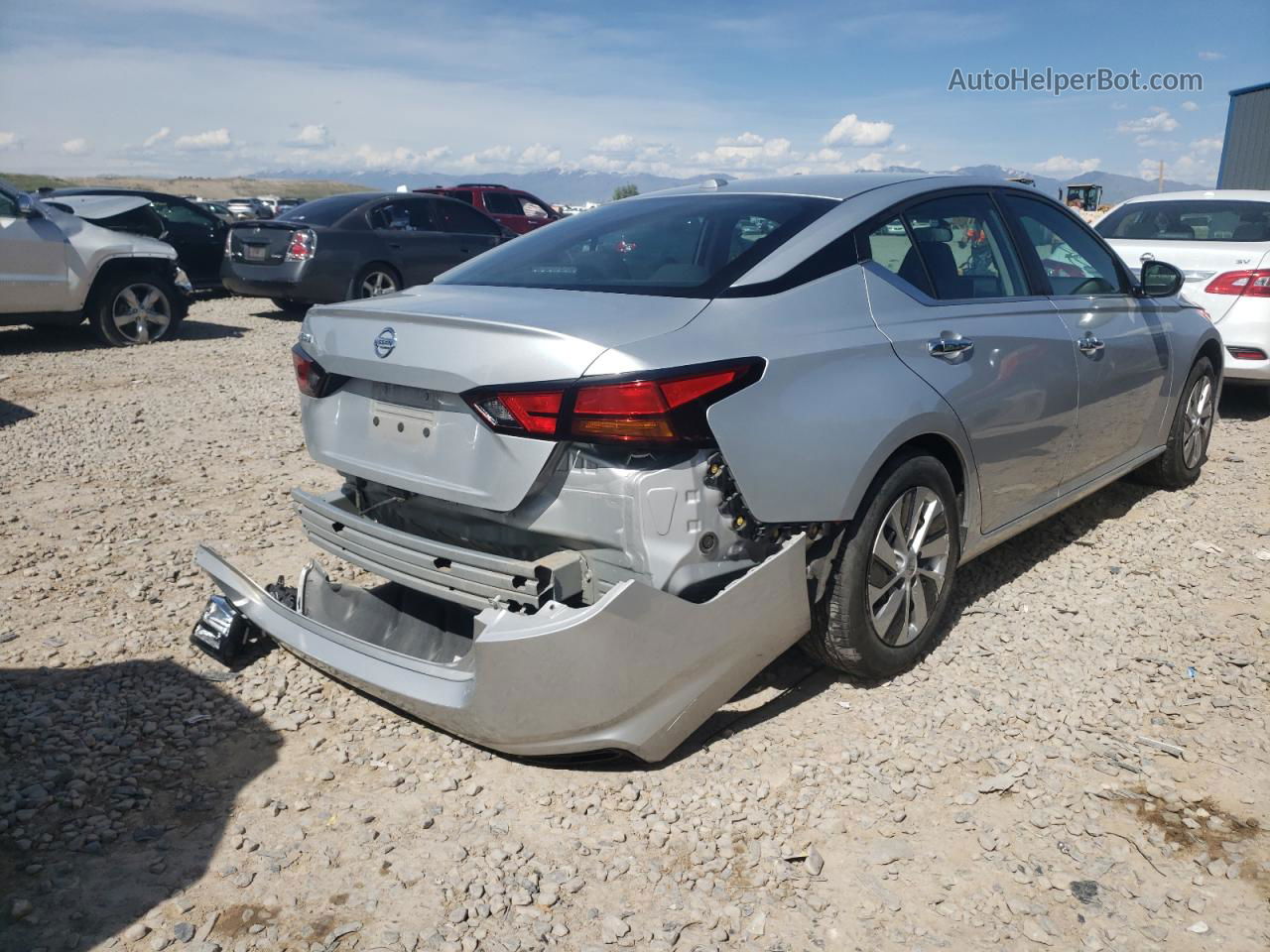 2020 Nissan Altima S Silver vin: 1N4BL4BV2LC133139