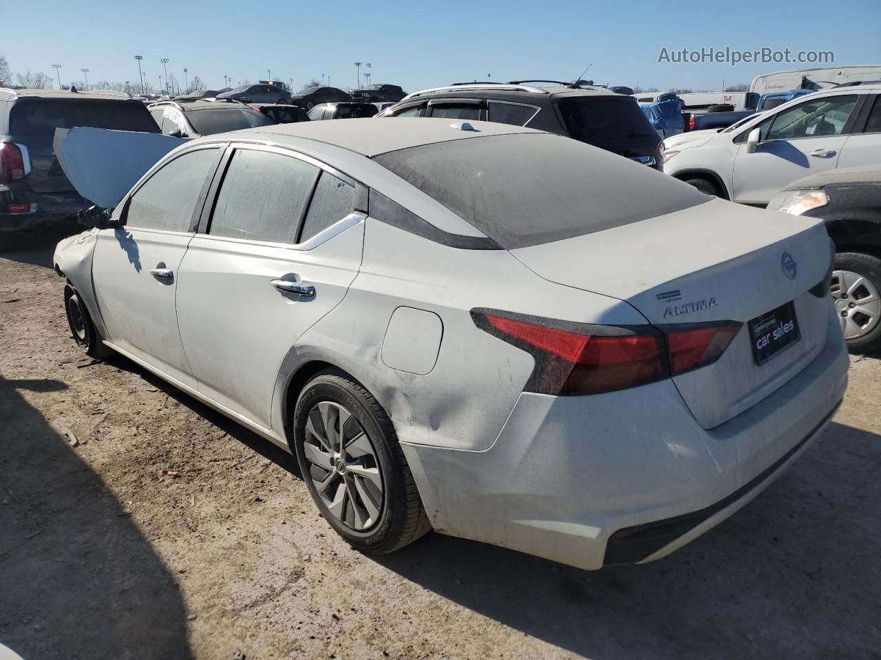 2020 Nissan Altima S White vin: 1N4BL4BV2LC217221