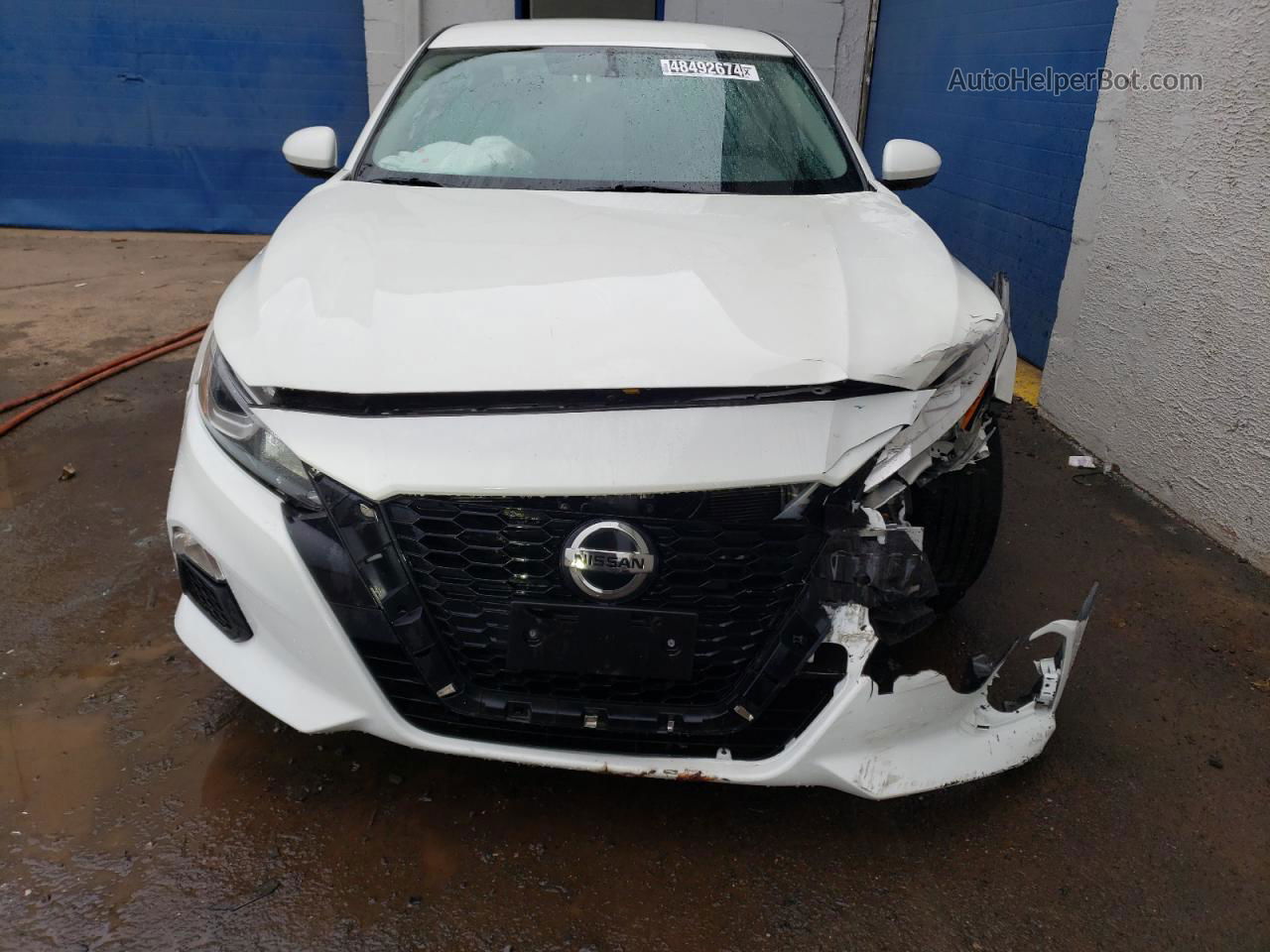 2020 Nissan Altima S White vin: 1N4BL4BV2LC250462