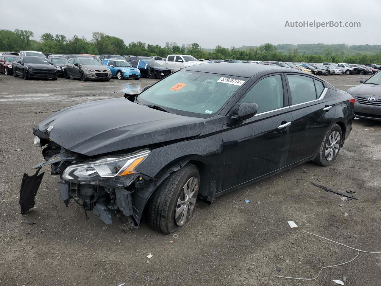 2020 Nissan Altima S Black vin: 1N4BL4BV2LC258805