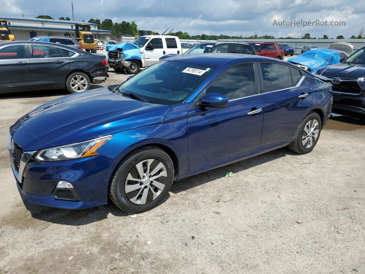 2020 Nissan Altima S Blue vin: 1N4BL4BV2LC282926