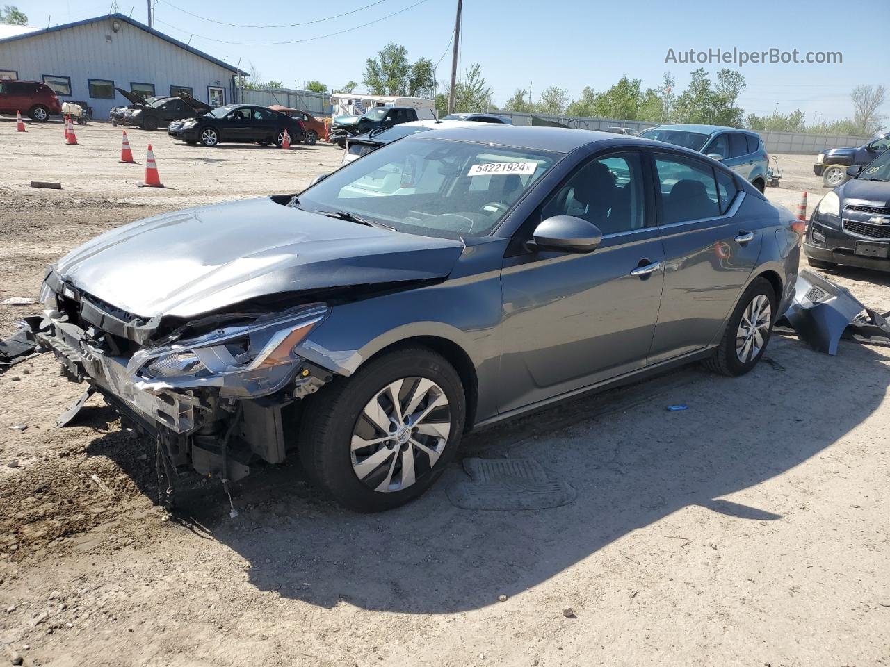 2021 Nissan Altima S Gray vin: 1N4BL4BV2MN308012