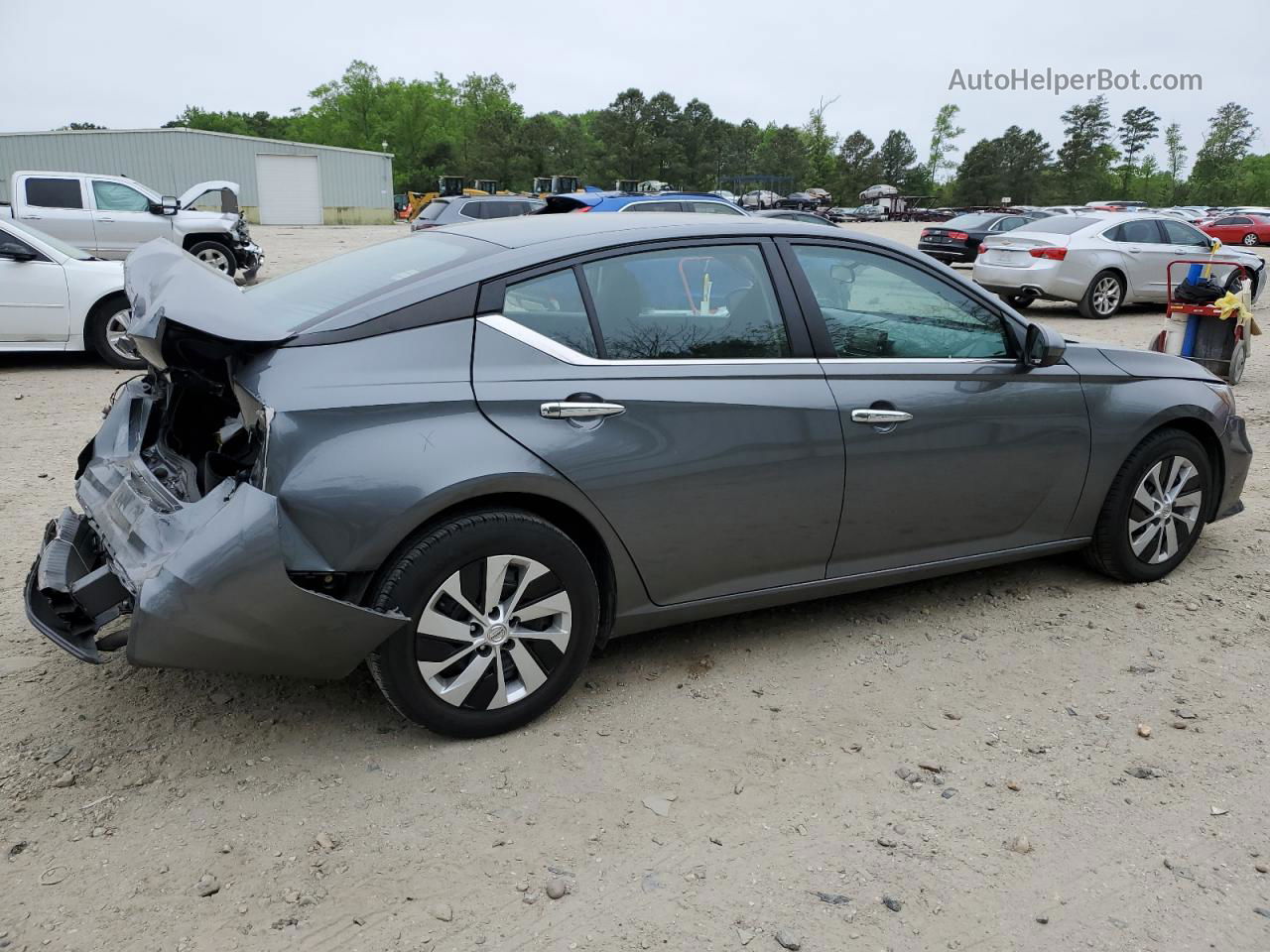 2021 Nissan Altima S Gray vin: 1N4BL4BV2MN368369