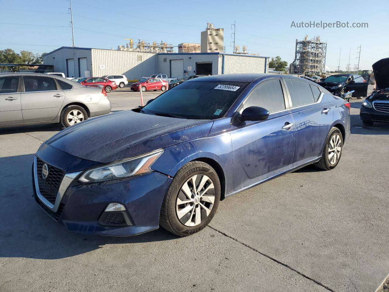 2019 Nissan Altima S Blue vin: 1N4BL4BV3KC131169