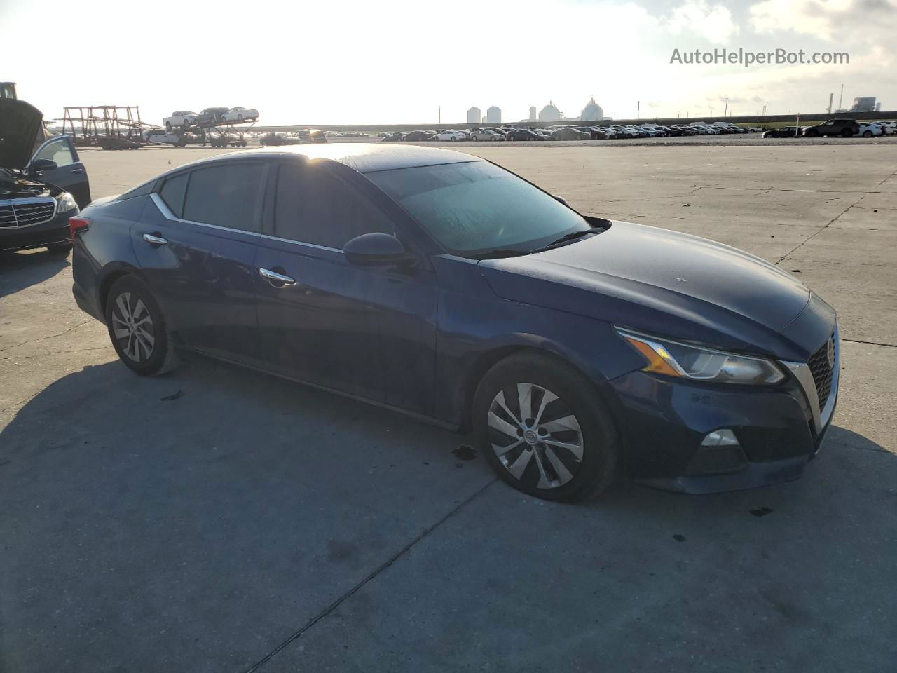 2019 Nissan Altima S Синий vin: 1N4BL4BV3KC131169