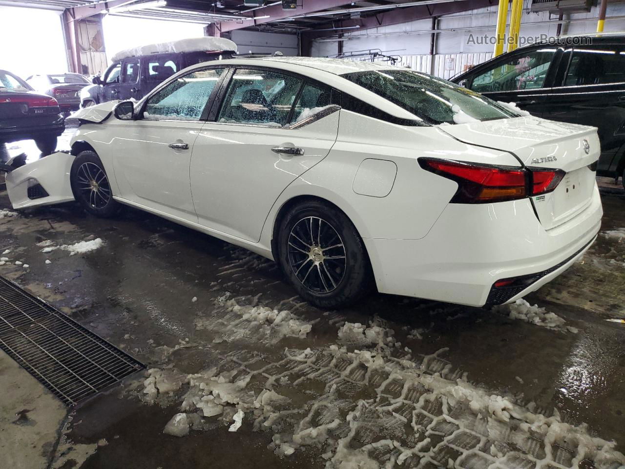 2019 Nissan Altima S White vin: 1N4BL4BV3KC203553