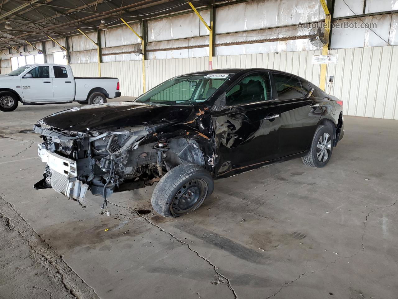 2019 Nissan Altima S Черный vin: 1N4BL4BV3KC224760