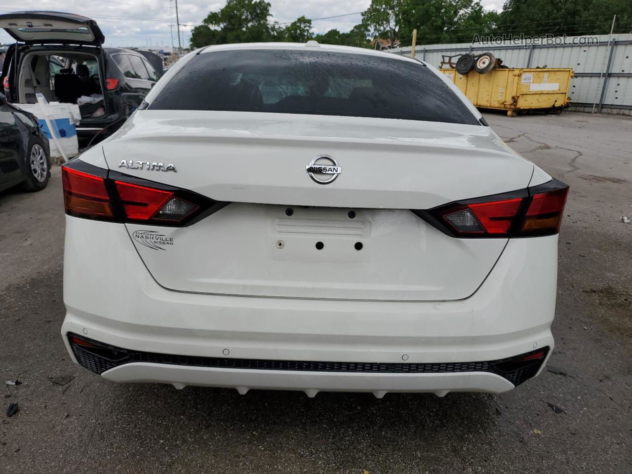 2020 Nissan Altima S White vin: 1N4BL4BV3LC118181