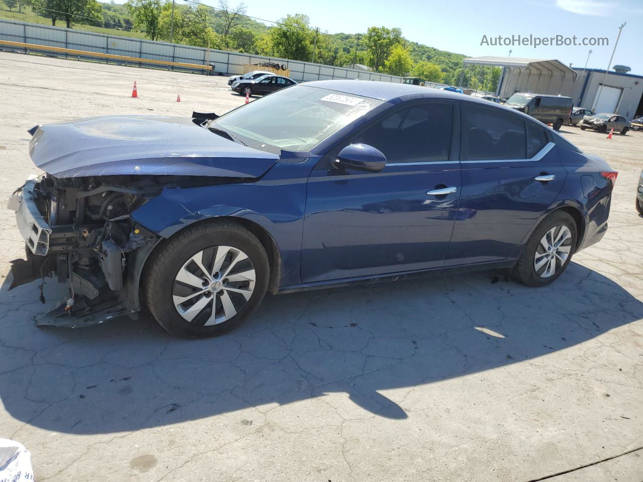 2020 Nissan Altima S Blue vin: 1N4BL4BV3LC126653